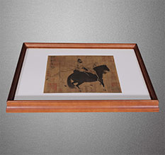 延吉书画装裱配框服务案例